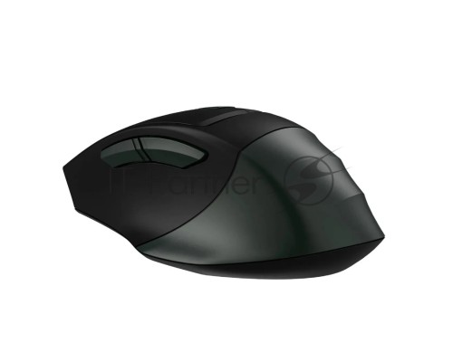 Мышь беспроводная A4Tech Fstyler FB35CS темно-зеленый/черный, 2000 dpi, радиоканал, Bluetooth, USB, кнопки - 5