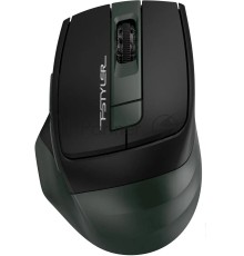 Мышь беспроводная A4Tech Fstyler FB35S темно-зеленый/черный, 2000 dpi, радиоканал, Bluetooth, USB, кнопки - 5