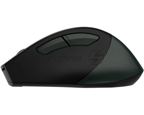 Мышь беспроводная A4Tech Fstyler FB35S темно-зеленый/черный, 2000 dpi, радиоканал, Bluetooth, USB, кнопки - 5