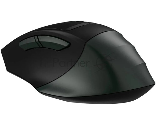Мышь беспроводная A4Tech Fstyler FB35S темно-зеленый/черный, 2000 dpi, радиоканал, Bluetooth, USB, кнопки - 5