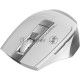 Мышь беспроводная A4Tech Fstyler FG35S серебристый/белый, 2000 dpi, радиоканал, USB, кнопки - 5