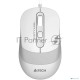 Мышь проводная A4Tech Fstyler FM10S белый/серый, 1600 dpi, USB, кнопки - 4