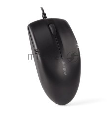 Мышь проводная A4Tech OP-530NUS черный, 1200 dpi, USB, кнопки - 3