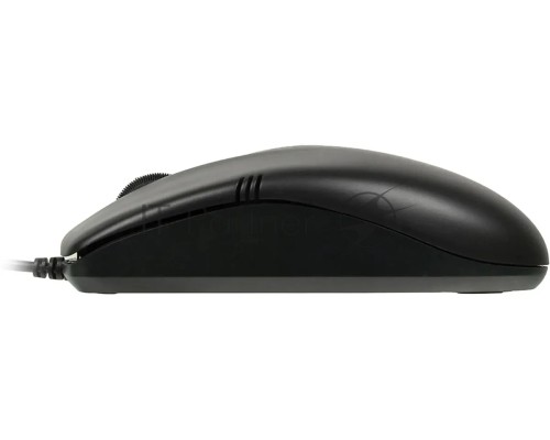Мышь проводная A4Tech OP-530NUS черный, 1200 dpi, USB, кнопки - 3