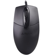 Мышь проводная A4Tech OP-720S черный, 1200 dpi, USB, кнопки - 3