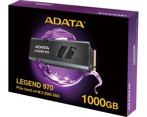 Накопитель SSD A-Data PCI-E 5.0 x4 1TB SLEG-970-1000GCI SLEG-970-2000GCI Legend 970 M.2 2280