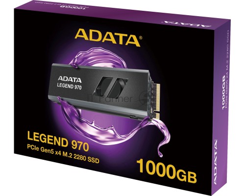Накопитель SSD A-Data PCI-E 5.0 x4 1TB SLEG-970-1000GCI SLEG-970-2000GCI Legend 970 M.2 2280