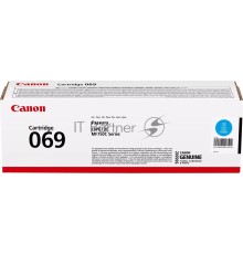Картридж лазерный Canon 069C (5093C002) голубой (1900 стр.) для Canon MF752Cdw/754Cdw, LBP673Cdw