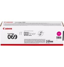 Картридж лазерный Canon 069M (5092C002) пурпурный (1900 стр.) для Canon MF752Cdw/754Cdw, LBP673Cdw