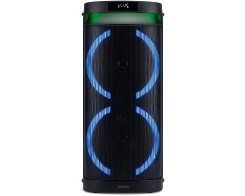 Минисистема Digma D-MC1750 черный 60Вт FM USB BT micro SD