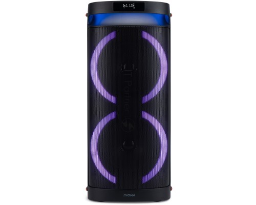 Минисистема Digma D-MC1750 черный 60Вт FM USB BT micro SD