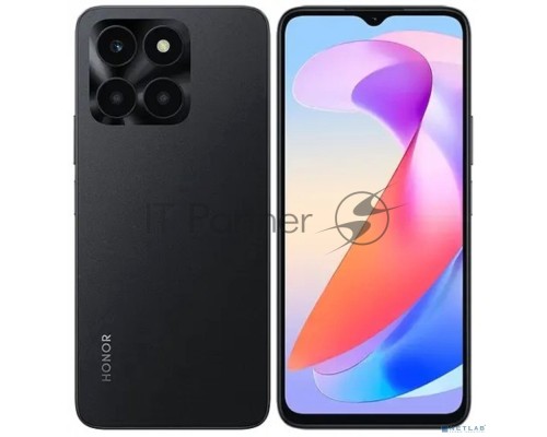 Смартфон Honor X6A 6/128Gb Полночный черный (5109AVSV)