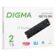 Накопитель SSD Digma PCI-E 4.0 x4 2Tb DGSM4002TM63T Meta M6 M.2 2280