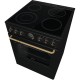 Электрическая плита Gorenje GECS6B71CLB черный стеклокерамика (без крышки)
