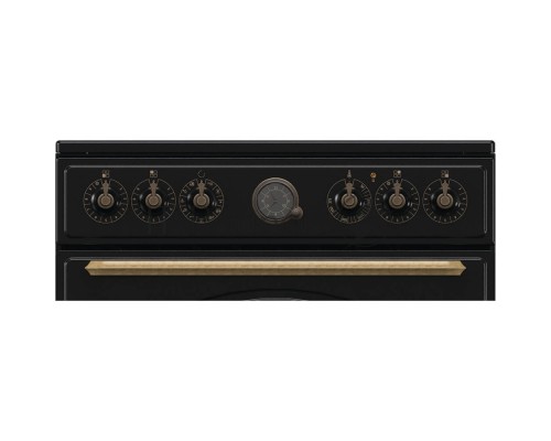 Электрическая плита Gorenje GECS6B71CLB черный стеклокерамика (без крышки)