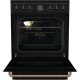 Электрическая плита Gorenje GECS6B71CLB черный стеклокерамика (без крышки)