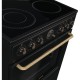 Электрическая плита Gorenje GECS6B71CLB черный стеклокерамика (без крышки)