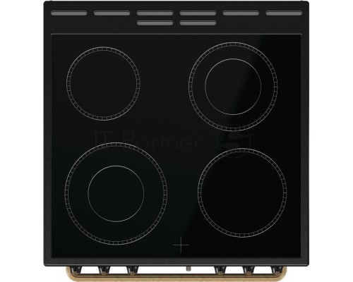 Электрическая плита Gorenje GECS6B71CLB черный стеклокерамика (без крышки)