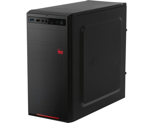 Компьютер  IRU Home 510B5SE MT i5 11400 (2.6) 8Gb 1Tb SSD240Gb UHDG 730 Free DOS GbitEth 400W черный (1927324)