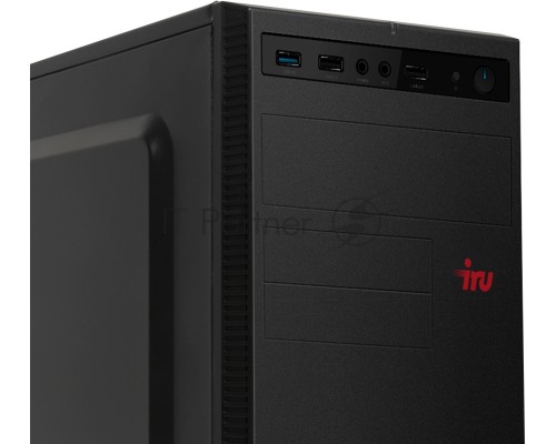 Компьютер  IRU Home 510B5SE MT i5 11400 (2.6) 8Gb 1Tb SSD240Gb UHDG 730 Free DOS GbitEth 400W черный (1927324)