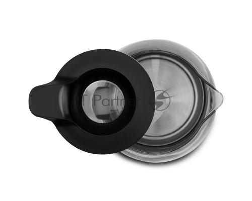 Чайник электрический Polaris PWK 1563CGL 1.5л. 2200Вт черный/прозрачный (корпус: пластик)