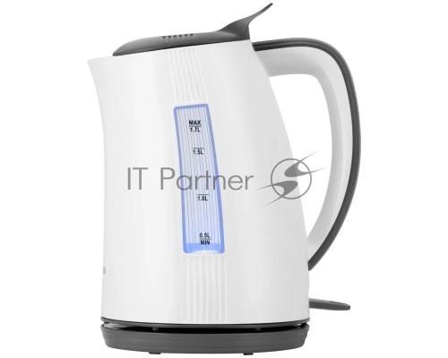 Чайник Polaris PWK1708C Water Way Pro, Белый/Серый