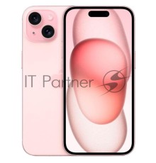 Смартфон Apple iPhone 15 A3092 6Gb, 256Gb, Pink