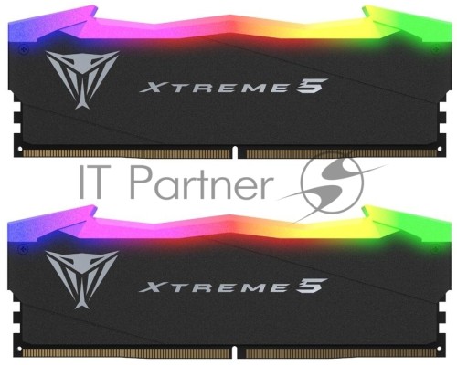 Оперативная память Patriot 48GB DDR5-8000 (2*24Gb) ARGB PVXR548G80C38K DIMM Оперативная память Patriot 48GB DDR5-8000 (2*24Gb) ARGB PVXR548G80C38K DIMM