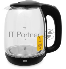 Чайник BQ KT1830G, 2200Вт, 1.7л, черный