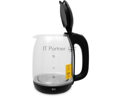 Чайник BQ KT1830G, 2200Вт, 1.7л, черный