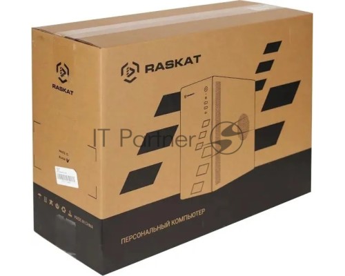Компьютер Raskat Standart 500 (Intel Core i5 10400, RAM 16Gb, SSD 480Gb, no OS, kb+ms, black)