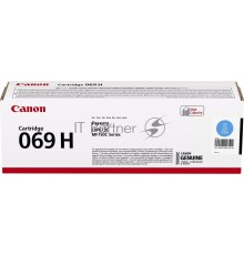 Картридж лазерный Canon 069HC (5097C002/004) голубой (5500 стр., повышенной ёмкости) для CANON MF752Cdw/754Cdw, LBP673Cdw