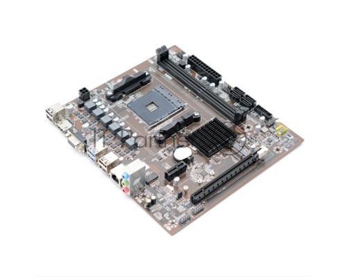 Материнская плата AFOX AMD® X470, AMD Socket AM4, Dual Channel DDR4, Micro-ATX (22 x 20 cm) X470D4-MA-V2
