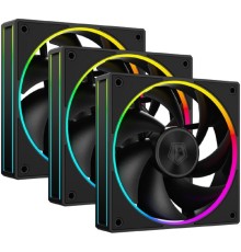 Case fan ID-Cooling AF-127-ARGB-K Trio ARGB 120мм черный 4-pin 30дБ (упак.:3шт) Ret