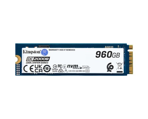 [накопитель] Накопитель SSD Kingston PCIe 4.0 x4 960GB SEDC2000BM8/960G DC2000B M.2 2280 0.4 DWPD