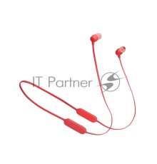 Гарнитура JBL BLUETOOTH TUNE 125BT RED