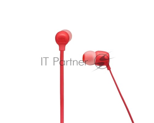 Гарнитура JBL BLUETOOTH TUNE 125BT RED