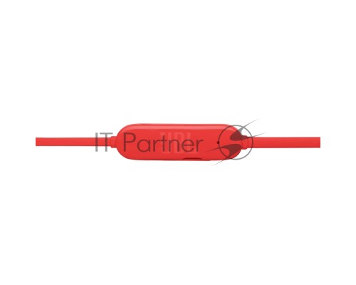 Гарнитура JBL BLUETOOTH TUNE 125BT RED