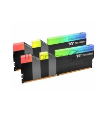 Оперативная память 64GB(2x32GB) Thermaltake DDR4 3200 TOUGHRAM RGB CL16 BLACK R009R432GX2-3200C16A /RGB Lighting/SW Control/MB Sync/10Lay10u/2Pack