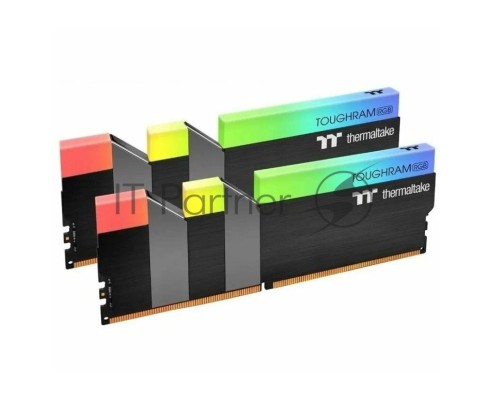 Оперативная память 64GB(2x32GB) Thermaltake DDR4 3200 TOUGHRAM RGB CL16 BLACK R009R432GX2-3200C16A /RGB Lighting/SW Control/MB Sync/10Lay10u/2Pack Оперативная память 64GB(2x32GB) Thermaltake DDR4 3200 TOUGHRAM RGB CL16 BLACK R009R432GX2-3200C16A /RGB Lighting/SW Control/MB Sync/10Lay10u/2Pack