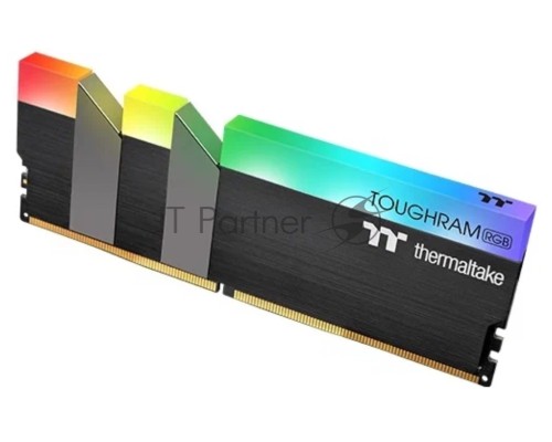 Оперативная память 64GB(2x32GB) Thermaltake DDR4 3200 TOUGHRAM RGB CL16 BLACK R009R432GX2-3200C16A /RGB Lighting/SW Control/MB Sync/10Lay10u/2Pack Оперативная память 64GB(2x32GB) Thermaltake DDR4 3200 TOUGHRAM RGB CL16 BLACK R009R432GX2-3200C16A /RGB Lighting/SW Control/MB Sync/10Lay10u/2Pack