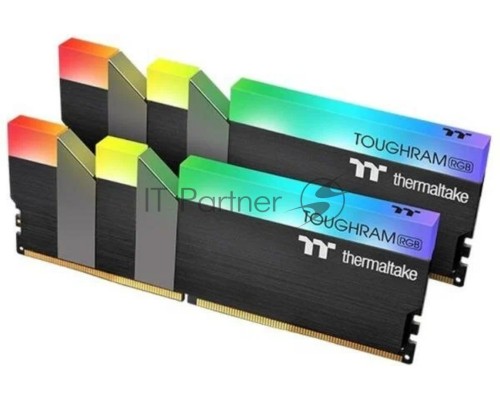Оперативная память 64GB(2x32GB) Thermaltake DDR4 3200 TOUGHRAM RGB CL16 BLACK R009R432GX2-3200C16A /RGB Lighting/SW Control/MB Sync/10Lay10u/2Pack Оперативная память 64GB(2x32GB) Thermaltake DDR4 3200 TOUGHRAM RGB CL16 BLACK R009R432GX2-3200C16A /RGB Lighting/SW Control/MB Sync/10Lay10u/2Pack