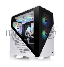 Компьютерный корпус Thermaltake Divider 170 TG ARGB Snow/White CA-1S4-00S6WN-00 /Win/SPCC/Tempered Glass*1/120mm ARGB PWM Fan*2