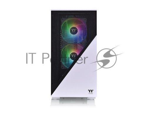 Компьютерный корпус Thermaltake Divider 170 TG ARGB Snow/White CA-1S4-00S6WN-00 /Win/SPCC/Tempered Glass*1/120mm ARGB PWM Fan*2 Компьютерный корпус Thermaltake Divider 170 TG ARGB Snow/White CA-1S4-00S6WN-00 /Win/SPCC/Tempered Glass*1/120mm ARGB PWM Fan*2