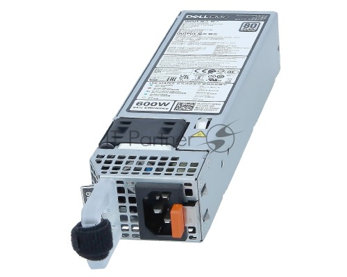 Блок питания Single, Hot-plug, Power Supply, 600W for R350/R450/R550/R650XS/R660/R750XS/R760XS