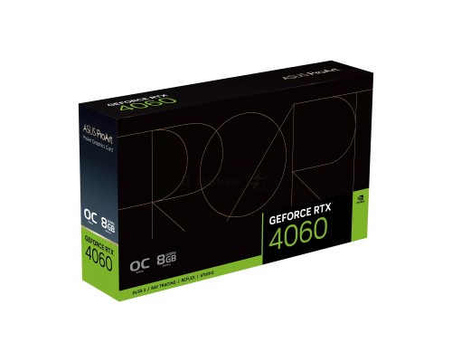 Видеокарта Asus PROART-RTX4060-O8G PCI-E 4.0 RTX4060 8192Mb 128 GDDR6 2550/17000 HDMIx1 DPx3 HDCP Ret
