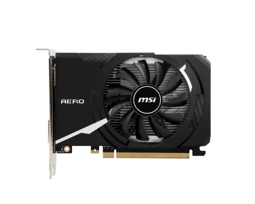 Видеокарта MSI GT 1030 AERO ITX 4GD4 OC Nvidia GT 1030 4Gb, DDR4, PCI-E 3.0, HDMIx1 DVIx1 HDCP