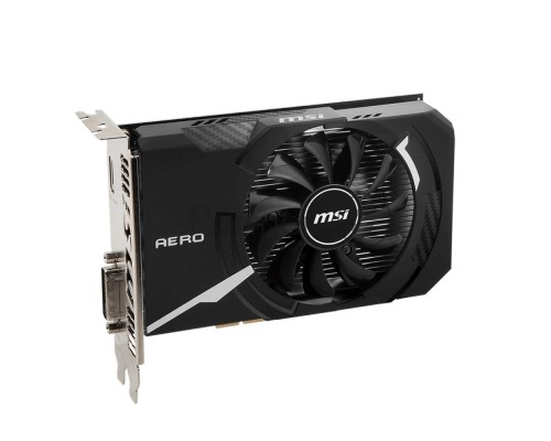 Видеокарта MSI GT 1030 AERO ITX 4GD4 OC Nvidia GT 1030 4Gb, DDR4, PCI-E 3.0, HDMIx1 DVIx1 HDCP