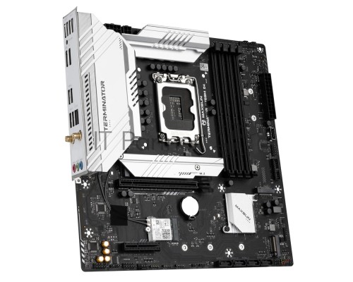 Материнская плата Maxsun MS-Terminator B760M D4 WIFI6E 1700, B760, 4xDDR4, 1xPCIEx16,1xPCIEx4,3xM.2, Front1xType-C,2xUSB3,2xUSB2, Rear2xUSB3,6xUSB2, 4xSATA3, 2,5GLan, HDMI+DP, mATX, RTL