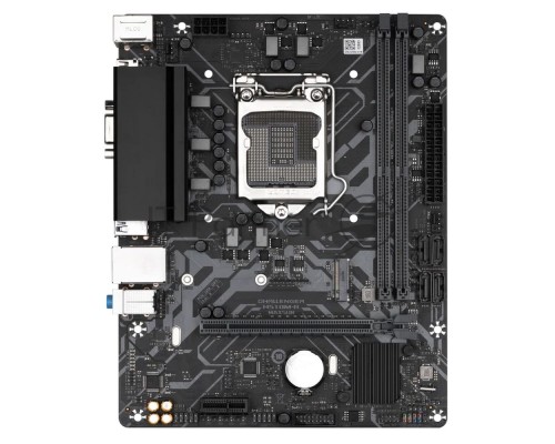 Материнская плата Maxsun MS-Challenger H510M-R 1200, H510, 2xDDR4, 1xPCIEx16,1xPCIEx1,1xM.2, Front2xUSB3,2xUSB2, Rear4xUSB2,2xUSB3, 4xSATA3, 1GLan, VGA+HDMI, mATX, RTL